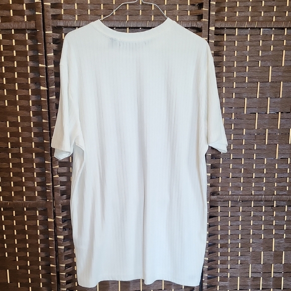 Kangol White Short Sleeve Mens Tee - Picture 3 of 5